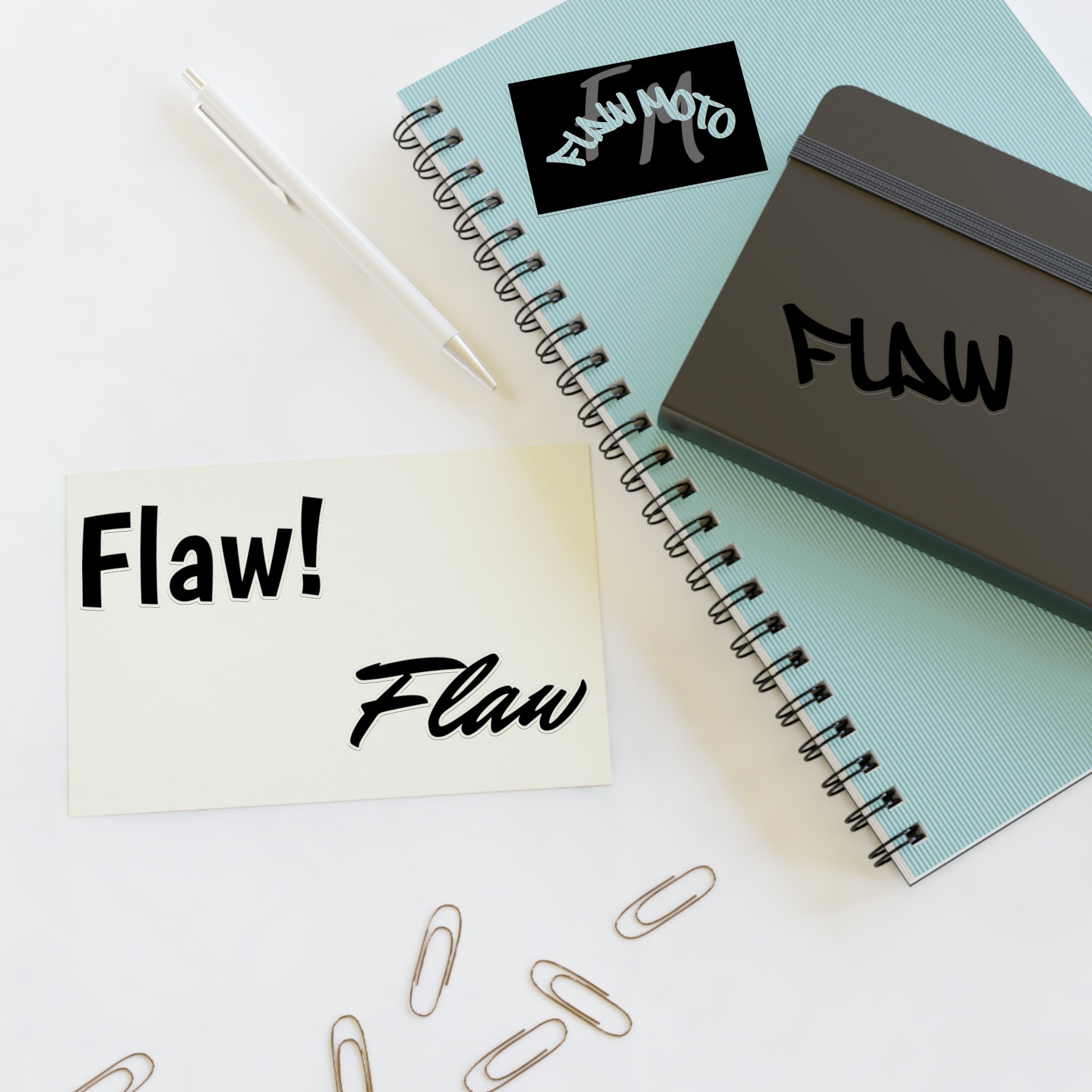 Flaw Moto Sticker Kit (4 stickers)