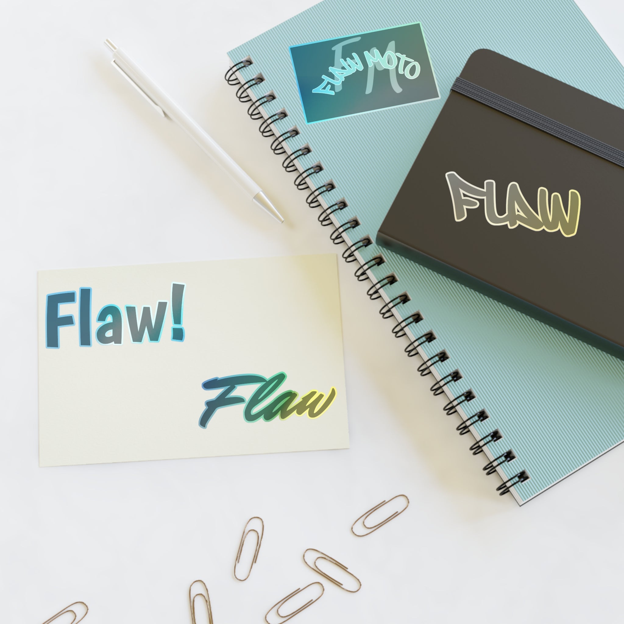 Flaw Moto Sticker Kit (4 stickers)