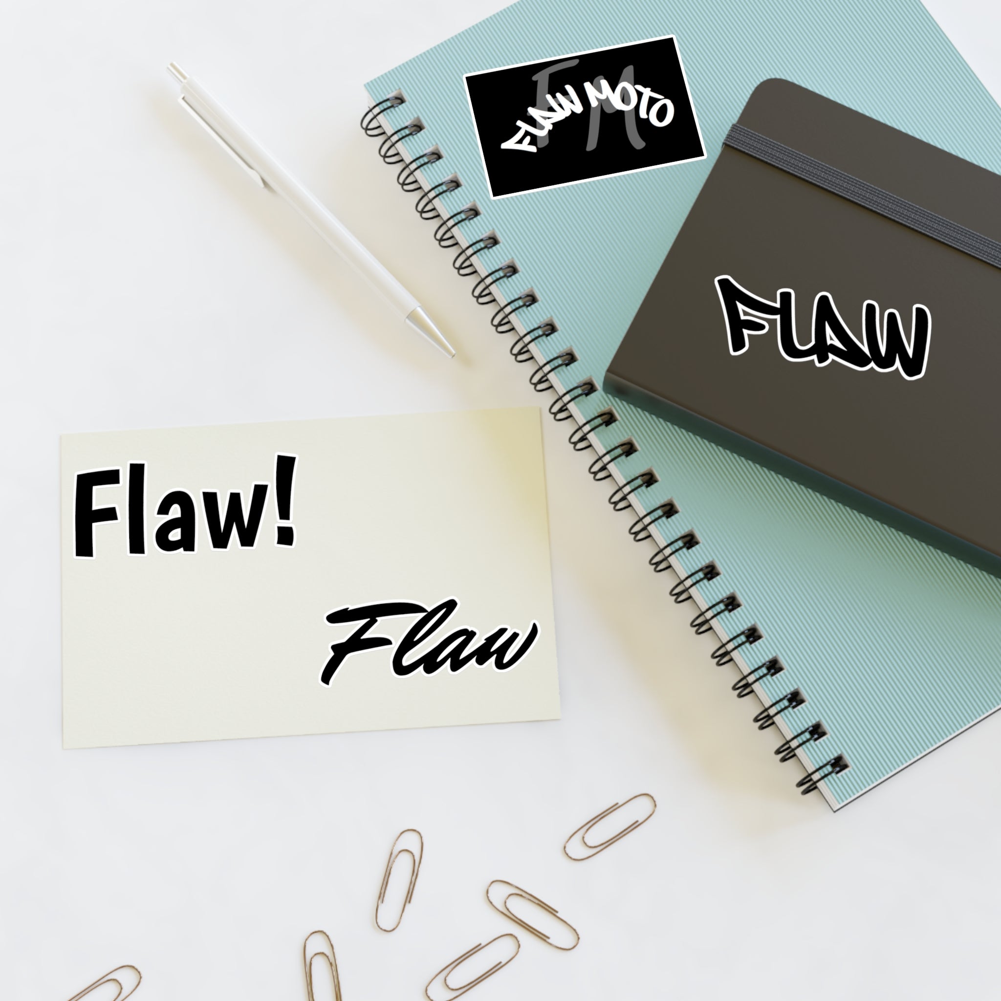 Flaw Moto Sticker Kit (4 stickers)